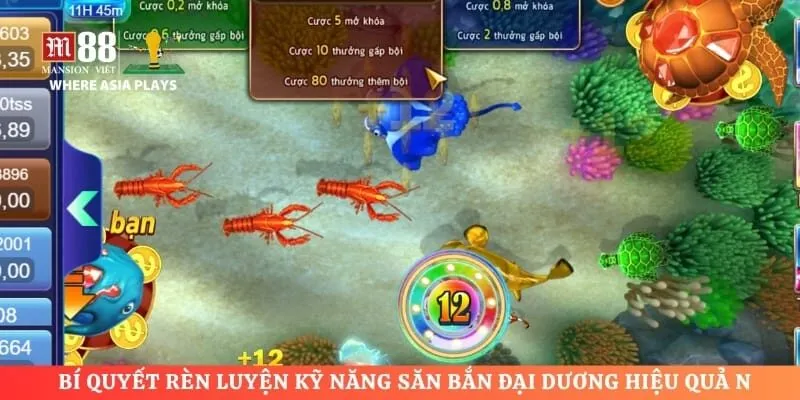 Bí quyết rèn luyện kỹ năng săn bắn đại dương hiệu quả n